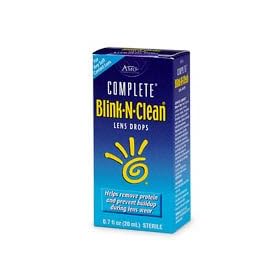 Complete Blink-N-Clean Lens Drops, .7 oz.