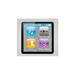 Premium Clear Soft Silicon Gel Skin Case Cover for the Apple iPod Nano 6 Gen,...