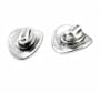 Sterling Silver Cowboy Hat Post Earrings