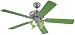 Westinghouse Helix Four-Light 52-Inch Five-Blade Ceiling Fan, Green with Neon Green Globes #78793