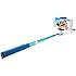 Selfie Stick, HAWEEL&reg; Wired Extendable Handheld Selfie Monopod with Tripod Holder & Clamp Mount for iPhone 6, iPhone 6 Plus, iPhone 5 5s 5c, Android, Blue