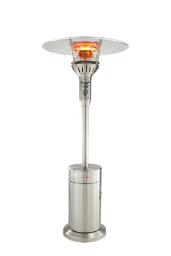 EvenGLO GA201 Portable Propane Patio Heater, Stainless Steel