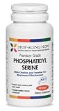 LECI-PS® PHOSPHATIDYL SERINE 200 mg - Premium Grade, High Potency | 60 Veggie Caps | Made in USA