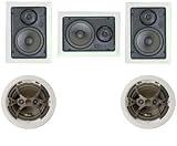Niles 5.1 High-End In-Wall & In-Ceiling Speaker Solution (Surround Sound Speaker Special Effects High End System)
