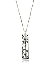 Low Luv by Erin Wasson Cage Vial Necklace in Silver