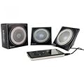 uBoogie 633919 Portable Collapsible Foldable Speakers - Black