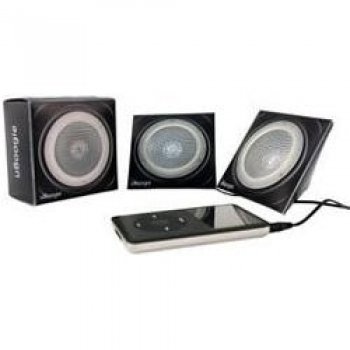 uBoogie 633919 Haut-parleurs portables, démontables et pliables noir (Import Royaume Uni)