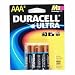 Duracell 05661 Ultra AAA Battery, 4 Pack