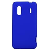 GTMax Blue Soft Silicone Case for Sprint HTC EVO Design 4G (Kingdom) (FREE  ....