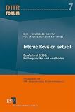 Produkt-Bild: Interne Revision aktuell: Berufsstand 07/08: Pr&uuml;fungsans&auml;tze und -methoden