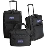 JanSport Superbreak 19in/22in Upright & Tote Set