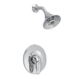 American Standard T385.507.002 Reliant 3 Shower Only Trim Kit with Flowise Water Saving Showerhead, Polished Chrome