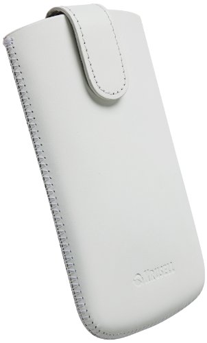 Krusell Asper&ouml; Leder Etui f&uuml;r Nokia E6-00 weiss Preisvergleich