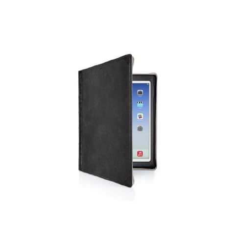 Twelve South BookBook for iPad Air - Hardback Leather Case and Display Stand, Classic Black
