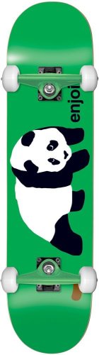 Enjoi Panda Poo Complete Skateboard, 7.5-Inch