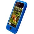 MyNetDeals- Blue Silicone Case Cover Skin for Apple iPhone