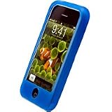 Cellet iPhone Blue Silicone Case Skin- retail packaging
