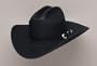 Raw Edge Wool Felt Cowboy Hat, Large, Brown