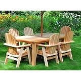 40 x 70 Rectangular Dining Table, Seats 6 (Cedar) by The Bear Chair