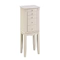 4 Drawer Jewelry Armoire - White&nbsp;