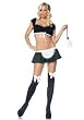 5PC Frenchie Maid Sexy Holiday Party Costume