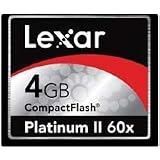 Lexar CF4GB-80-708 4GB Platinum II Compact Flash