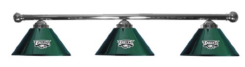 Philadelphia Eagles Pool Table Light - Chrome Bar