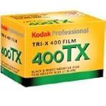 Kodak Professional TRI-X 400/400TX 35mm Black-and-White Film, 36-Exposure Roll