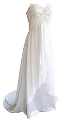 A-line Chiffon Lace-Up Beaded Sequined  Dress