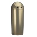 Umbra Jumbo 16-1/4-Gallon Kitchen Garbage Can, Metal
