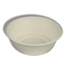 Stalkmarket 100% Compostable Sugar Cane Fiber Soup Bowl, 32-Ounce, 500-Count Case