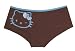 Hello Kitty Face Bling Hearts Brown Bikini Panty for women - Small