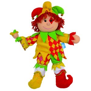 Childrens Toyshop  Toys : Jester Tellatale Puppet