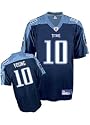 Vince Young Tennessee Titans Dark Blue Kids Jersey