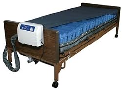 Alternating Pressure Mattress And 8 Inch Plus Pump Replacement System With App And Low Air Loss Med Aire Pressure Prevention Product