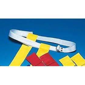 <b>Flag Football Belts - White (Pk/12)</b>