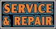 Service & Repair Sign