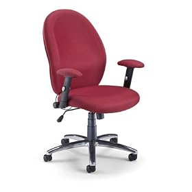 OFM 195-803-WINE Ergonomic Management Chair-Wine by OFM