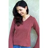 FlaredBoucleSweater
