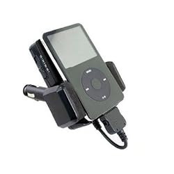 CAR FM TRANSMITTER CHARGER DOCK+REMOTE FOR APPLE IPod