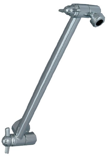 Alsons AA902CH12 12-Inch Adjustable Shower Arm, Chrome