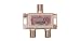 Satellite F Splitter With Dc Power Pass (2 Way)
