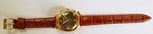 Ladies Ibeam 36mm with Gold Plated Case, Champagne Dial and Brown Leather Strap