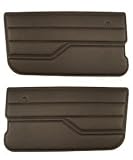 Full Door Interior Panel 1 Pair Cinder Vinyl 1982-1986 Jeep CJ, 1987-1995 Wrangler YJ # 7868020V