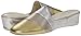 Daniel Green Womens Denise Metallic Slip On Mule Casual Slippers Casual - Gold, Silver