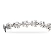 7" Versant Fleur-de-Lis Toggle Bracelet
