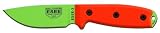 ESEE Knives 3PM-VG Venom Green Blade, Rounded Pommel - Black Sheath