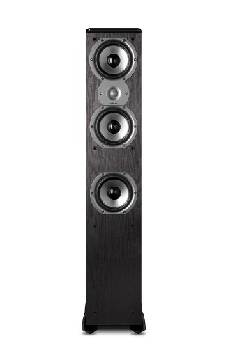Polk Audio TSi400 Floorstanding Speaker (Single, Black)