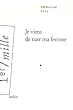 Je viens de tuer ma femme
