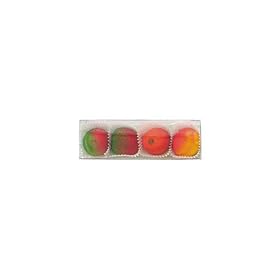 Biermann Marzipan Mini Mixed Fruit (Economy Case Pack) 1.5 Oz (RPC) (Pack of 15)